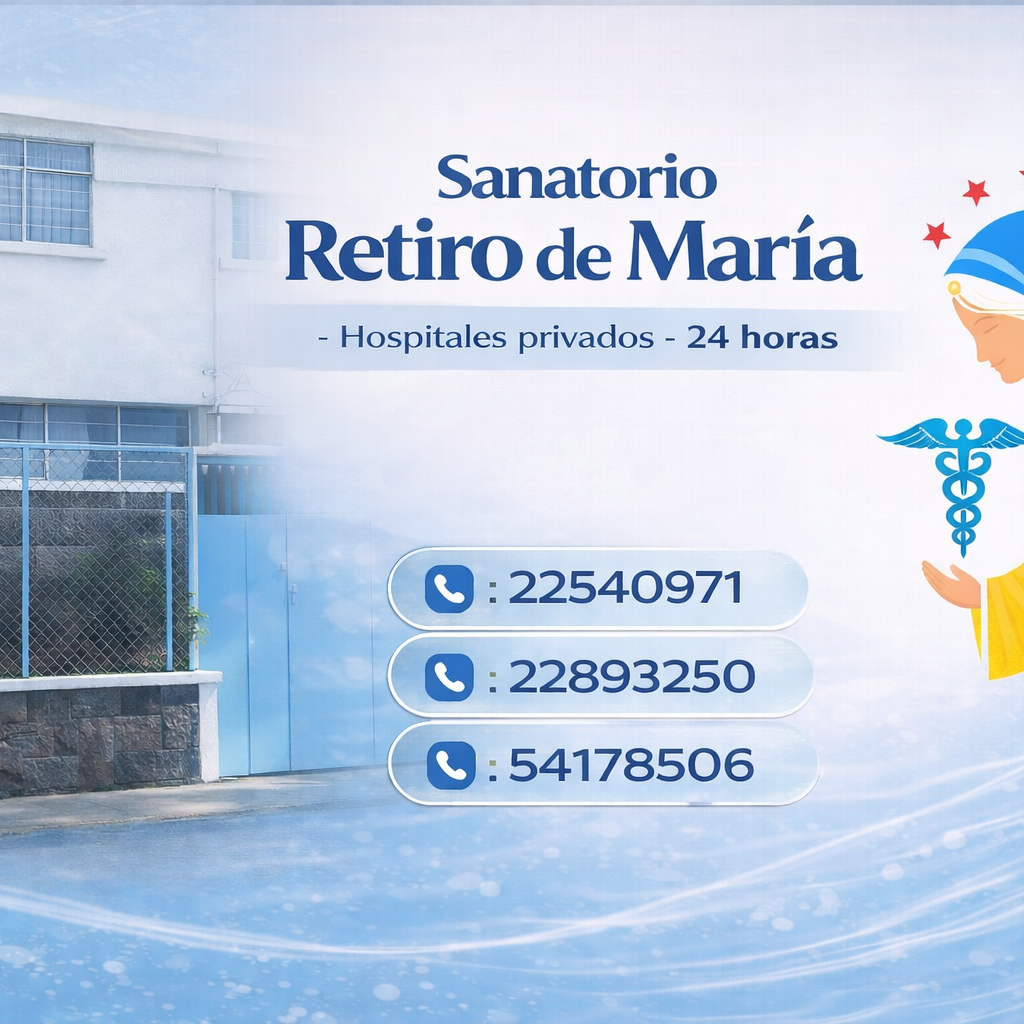 Sanatorio Retiro de María - Hospitales privados - 24 horas Hospitales en Guatemala Guia Medica
