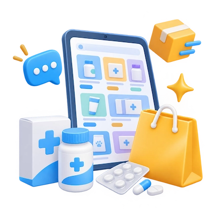 Farmacia digital con entrega